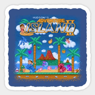 Island Adventure, too Sticker